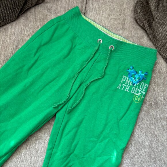 ❤️y2k justice green capri low rise sweats - Picture 5 of 5